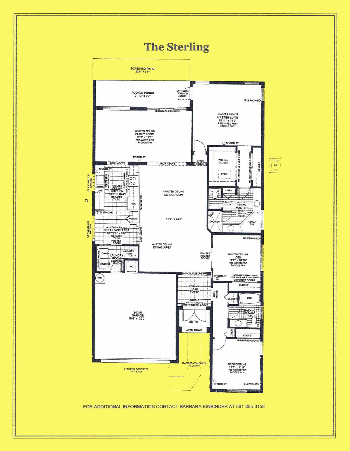 Floor plans barbara einbinder realtor